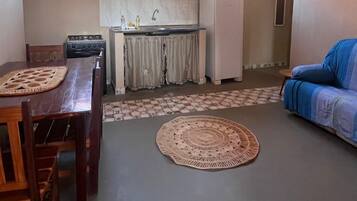 Comfort House, Beachside | Private kitchen | Fridge