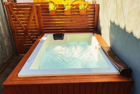 Baignoire à remous extérieure