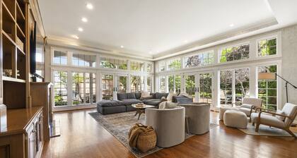 The Manor at Olde Stone Acres. Sleeps 35. Game House. Pond.