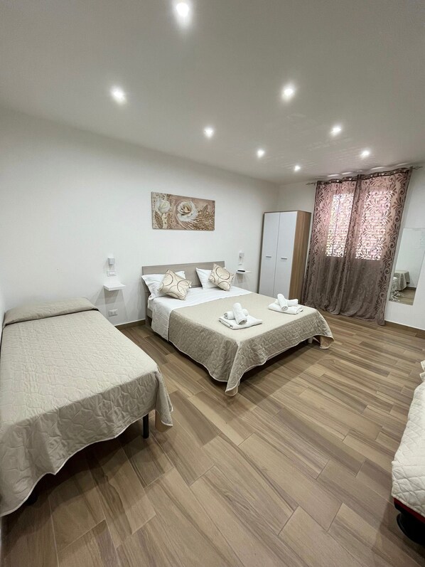 1 多间卧室、WiFi、床单