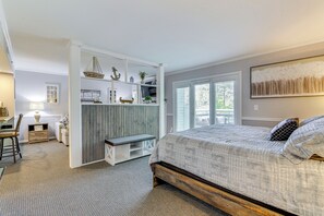 1 Schlafzimmer, Schreibtisch, Bügeleisen/Bügelbrett, WLAN