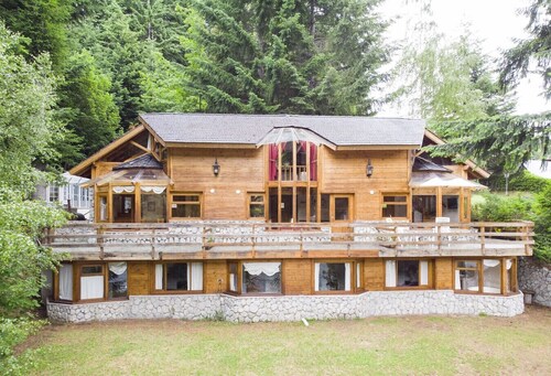 Le Pommier 1 | Cabañas frente al Lago y con Pileta Climatizada