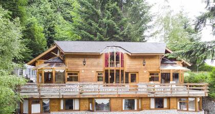 Le Pommier 1 | Cabañas frente al Lago y con Pileta Climatizada