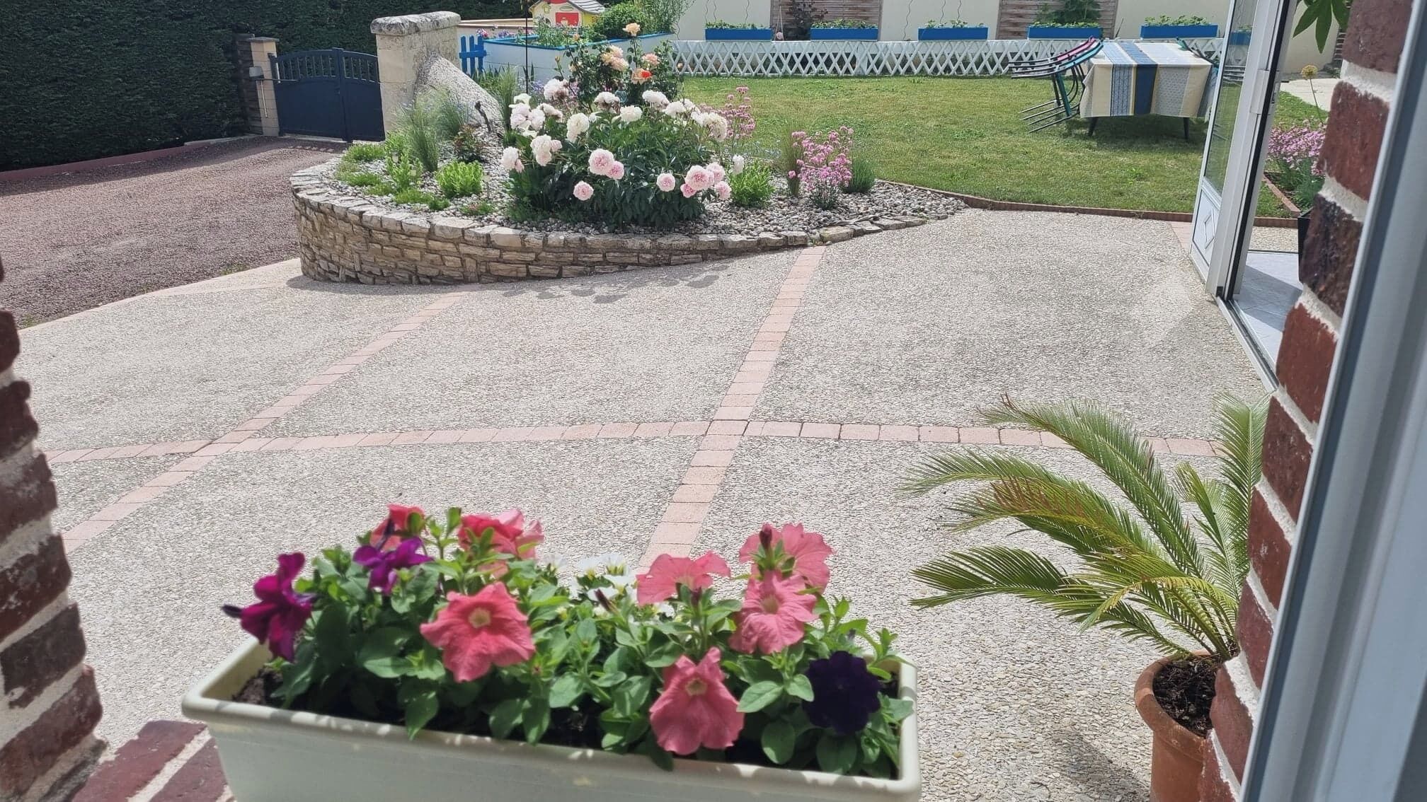 Àrea exterior de l'allotjament