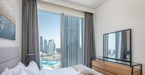 Apartment | 3 bedrooms, iron/ironing board, free WiFi, bed sheets - Three Bedroom in Downtown With Burj Khalifa View (Dubai)