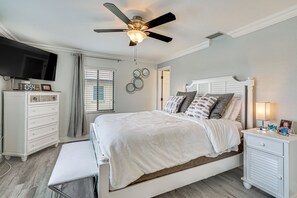 2 개의 침실, 다리미/다리미판, 침대 시트