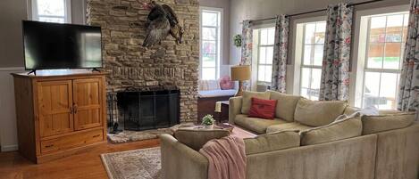 Televisor intel·ligent i llar de foc