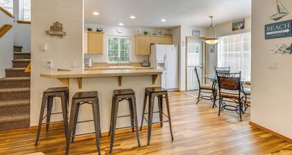 Half Mi to Beach: Rockaway Beach Home w/ Grill!