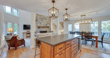 Ski-in Condo w/ Hot Tub on Burke Mtn Slopes!