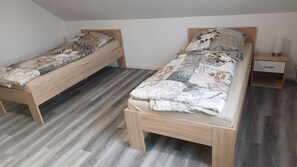 2 slaapkamers, gratis wifi, beddengoed