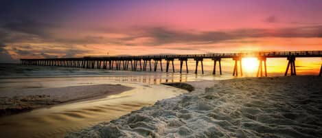 Accommodatie ligt op het strand