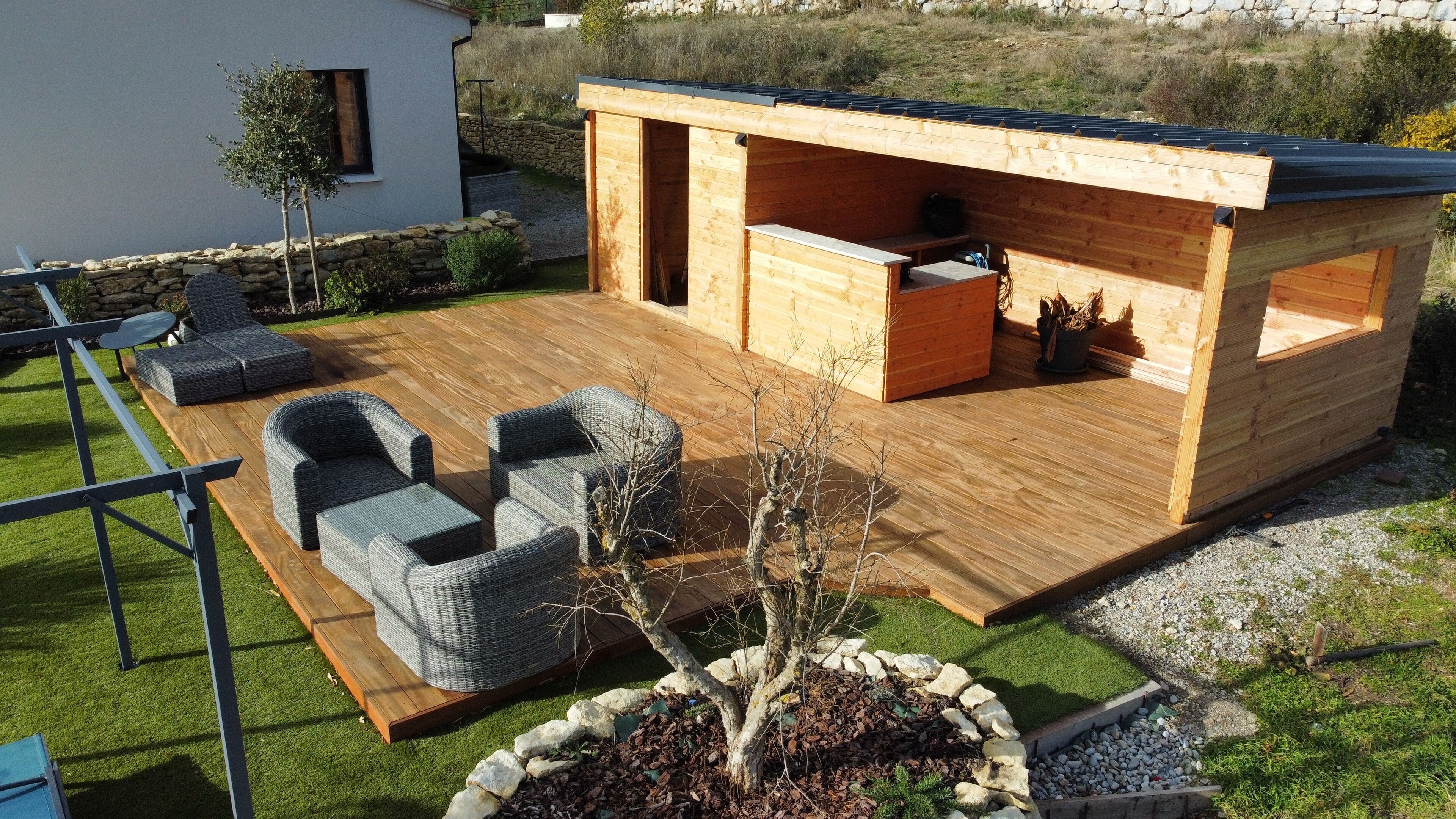 Enceinte de l’hébergement