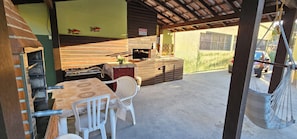 Área para churrasco/piquenique