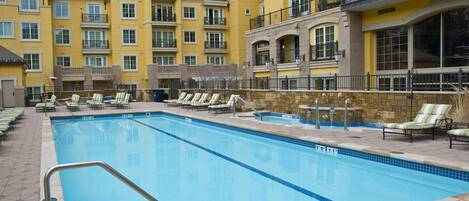 Ulkouima-allas, lämmitetty uima-allas