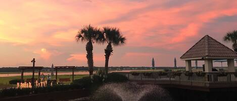 Enceinte de l’hébergement