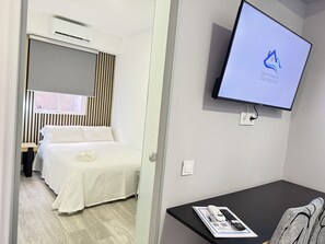 1 bedroom, iron/ironing board, travel crib, free WiFi
