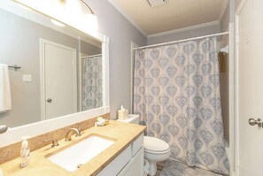 Condo, Multiple Beds, Patio (1100 The Cape #701) | Bathroom | Designer toiletries, towels, toilet paper