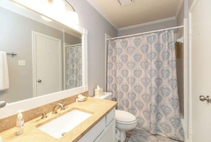 Condo, Multiple Beds, Patio (1100 The Cape #701) | Bathroom | Designer toiletries, towels, toilet paper