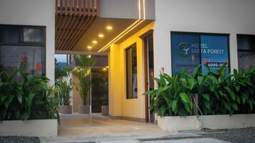 Fassade der Unterkunft