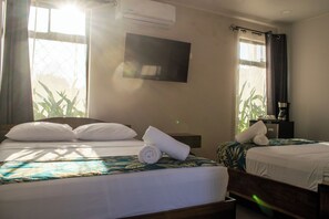 Ropa de cama de alta calidad y wifi gratis