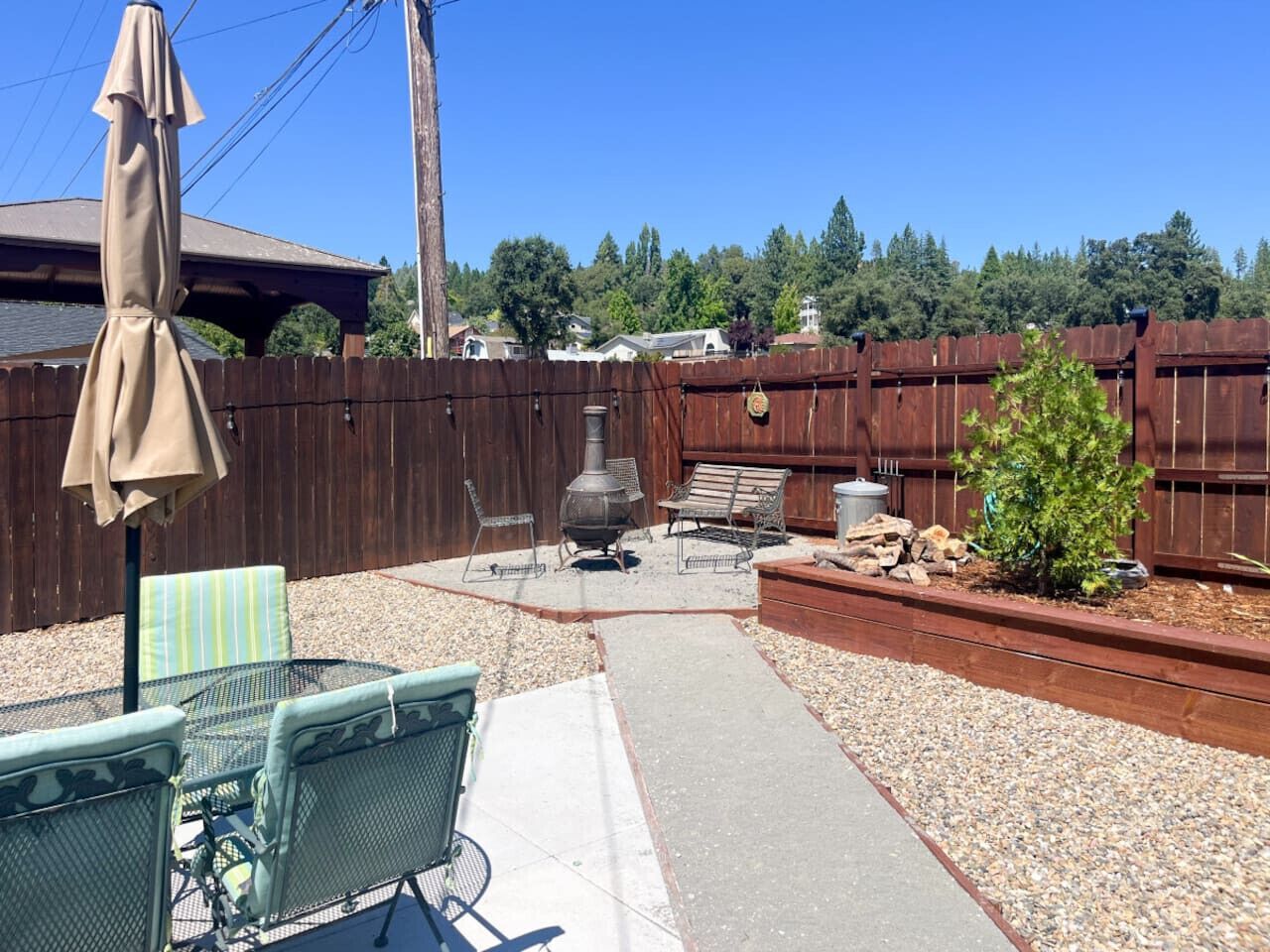 Opções para refeição ao ar livre