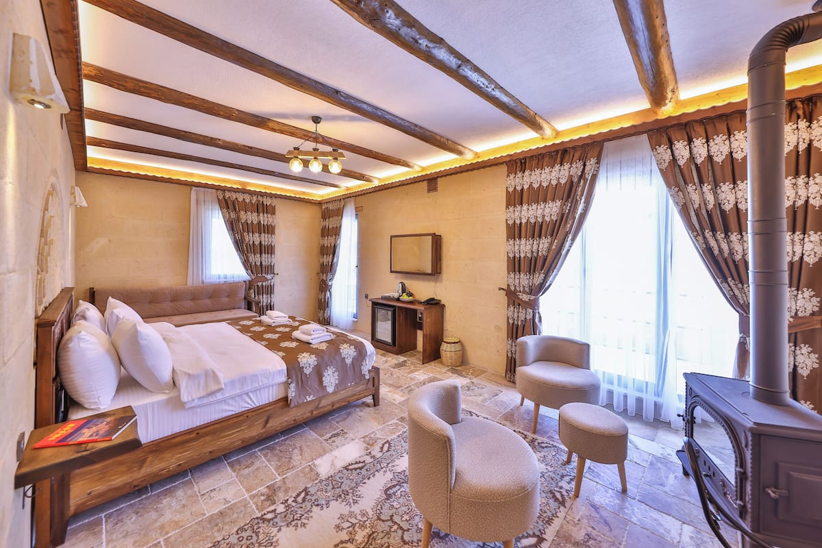 Traditionelt værelse - 1 queensize-seng - privat badeværelse | Egyptiske bomuldslagner, premium-sengetøj