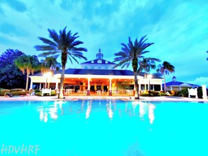 Pool - Brand New Modern, Luxury Villa with Resort Pools near Disney! (Kissimmee)