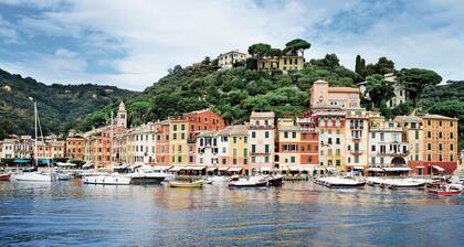 Beautiful apartment in Recco with house sea view