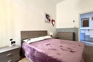 1 soverom og sengetøy