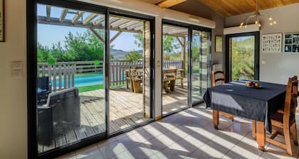 Ecolodge au Calme Pleine Nature, Piscine Privée