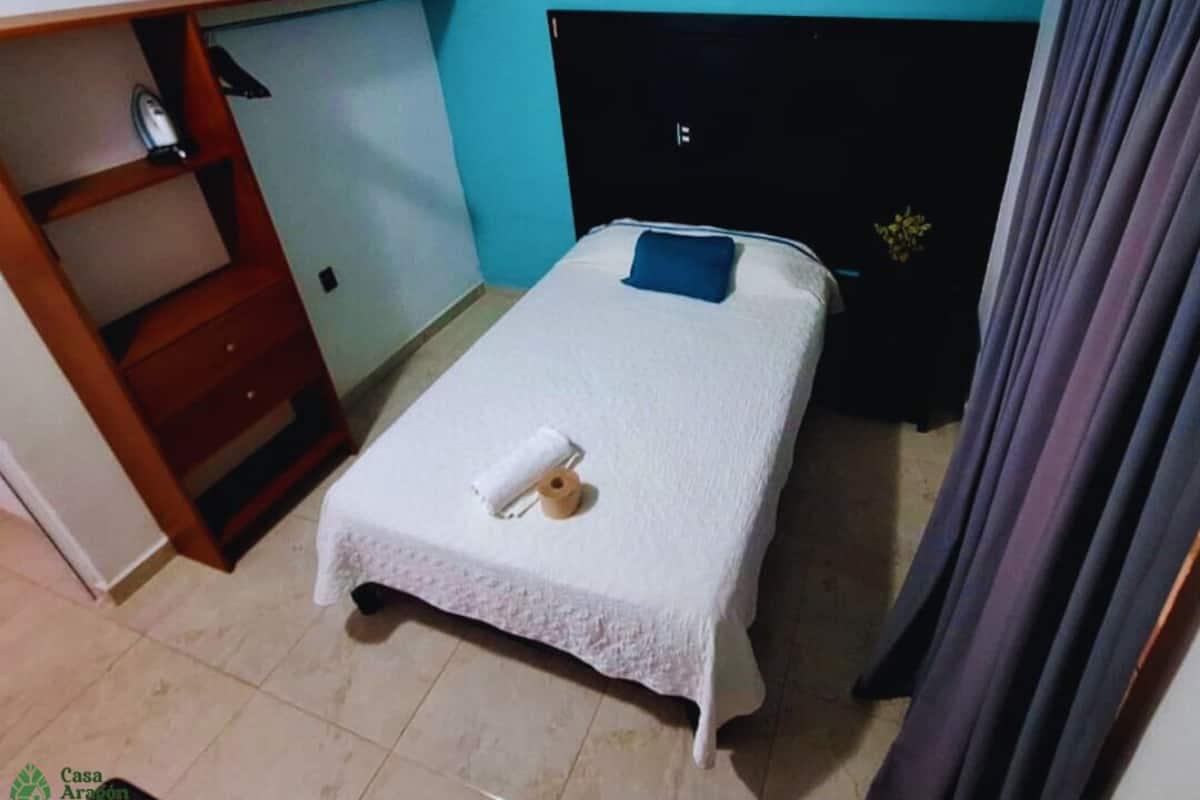 1 bilik tidur, cadar katil