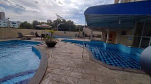 Außenpool, beheizter Pool