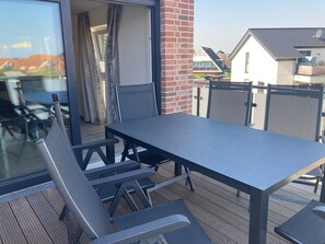 Outdoor dining - "meeresjuwel" Bijoux - "bijoux - Juwel" im Haus Meeresjuwel! (Dahme)