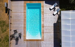 Una piscina climatizada