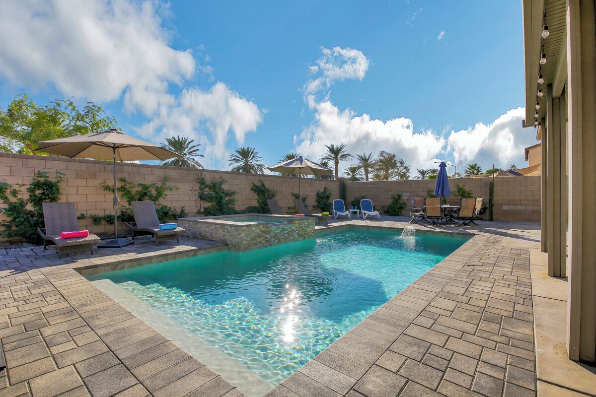 Außenpool, beheizter Pool