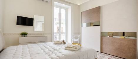 1 chambre, fer et planche Ă repasser, Wi-Fi, draps fournis