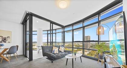 Fabulous view apartment in Sydney Olympic Park