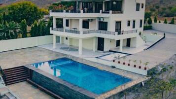 Majoituspaikan julkisivu