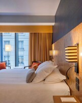 Suite Deluxe, terrasse (05) | Literie de qualité supérieure, couette en duvet d'oie, surmatelas