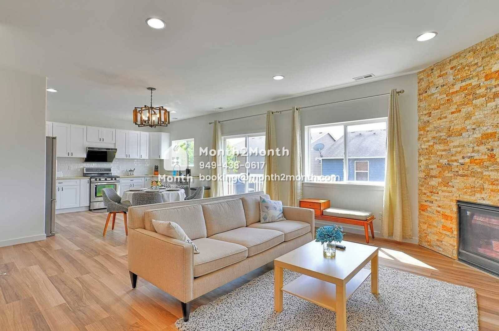 Spacious Workspace｜1st Floor Bdr｜Patio With Furniture｜Backyard For Dogs #41847