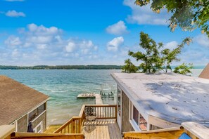 Property grounds - Lakefront home with gorgeous views, decks & grill on Keuka lake (Jerusalem)