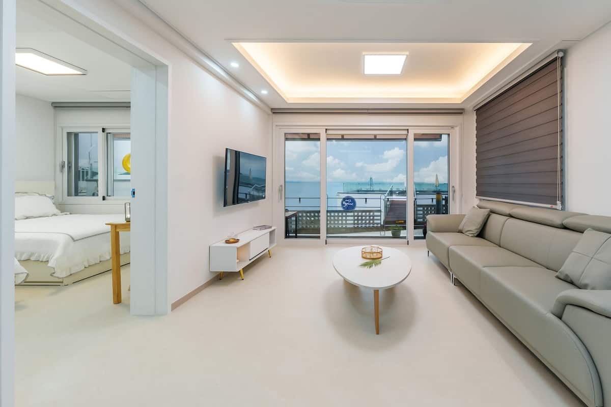 ห้องเบสิก, 1 ห้องนอน (103 (Ocean View / Private BBQ )) | 1 ห้องนอน, Wi-Fi ฟรี