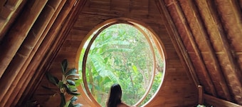 Enchanted River cabin with private garden and kitchen