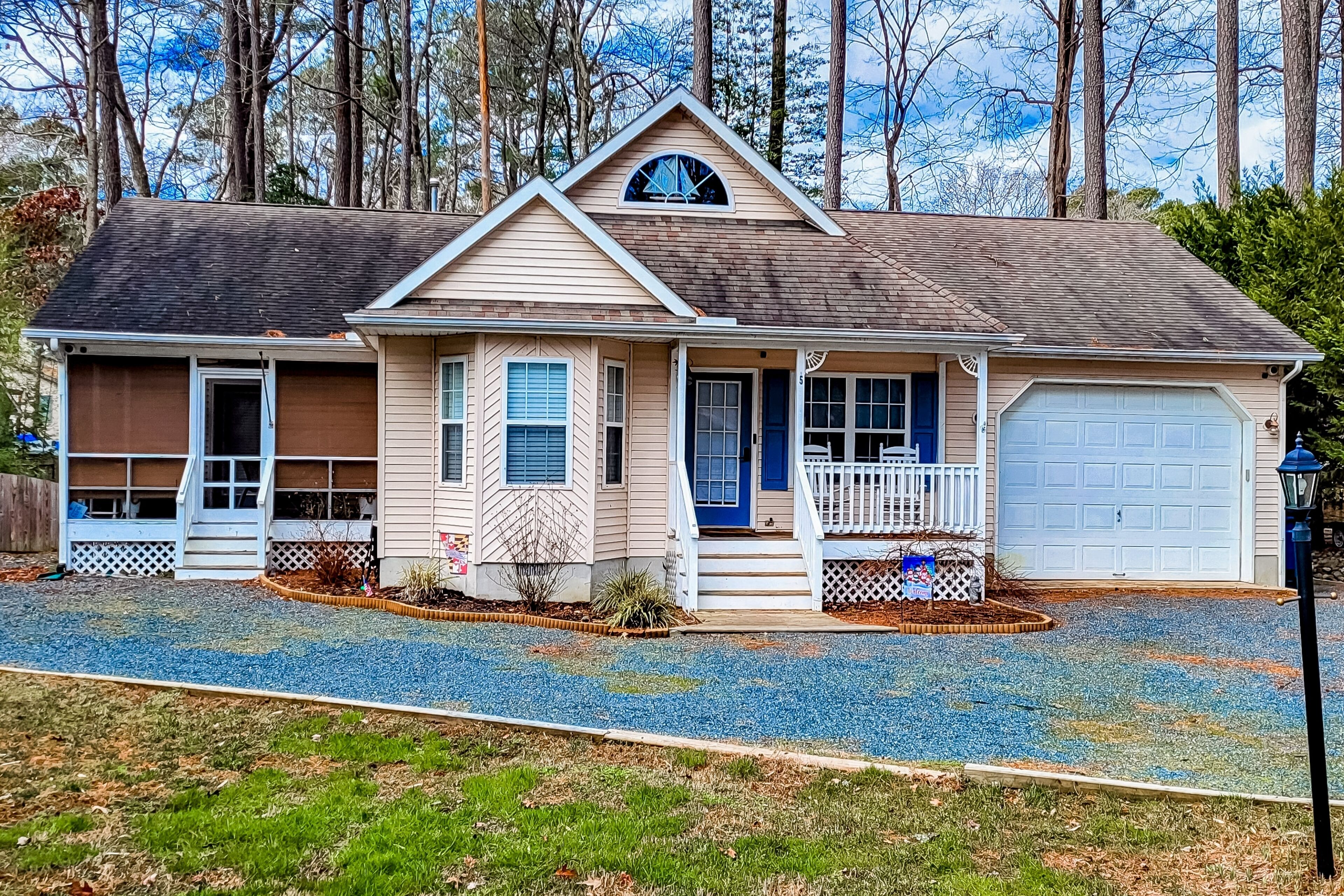 Luminous beach retreat with pool, tennis, firepit, & great patio - dog-friendly