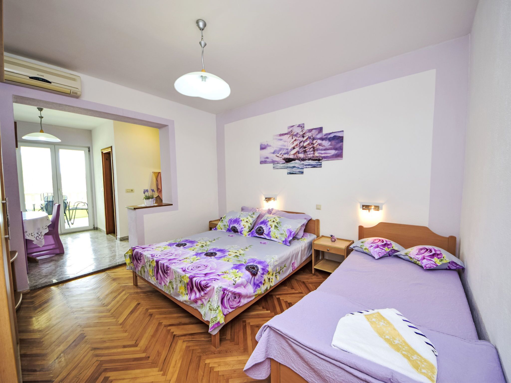 1 chambre, accès à Internet