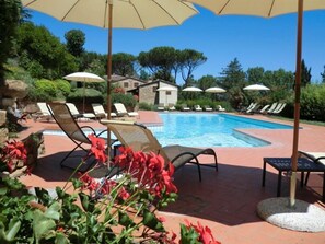 Pool - POPULUS - Ground floor apartment of 115 m2 (Montaione)