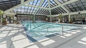 Indoor pool, outdoor pool