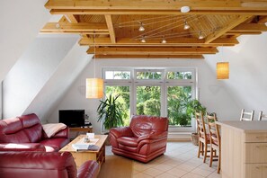 TV, DVD-spiller og stereoanlegg