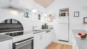 Kühlschrank, Mikrowelle, Ofen, Geschirrspüler