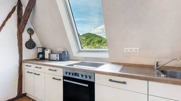 Kühlschrank, Ofen, Herdplatte, Geschirrspüler